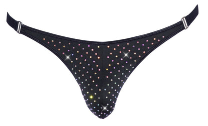 SVENJOYMENT Herren-String mit Glitzer-Beutel