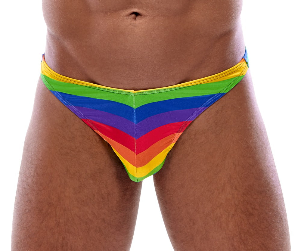 SVENJOYMENT Herren-Riostring im Regenbogen-Look