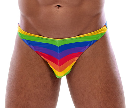 SVENJOYMENT Herren-Riostring im Regenbogen-Look