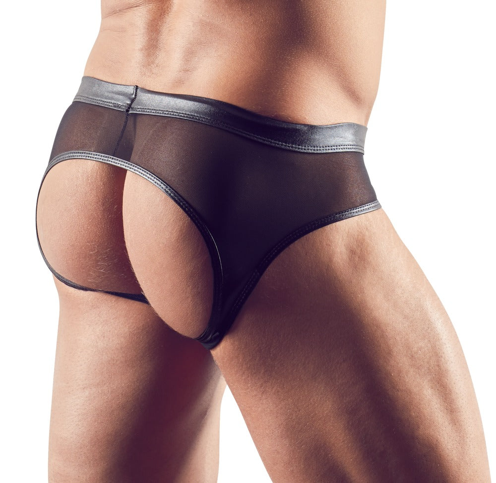 SVENJOYMENT Herren-Slip po-frei, semitransparent