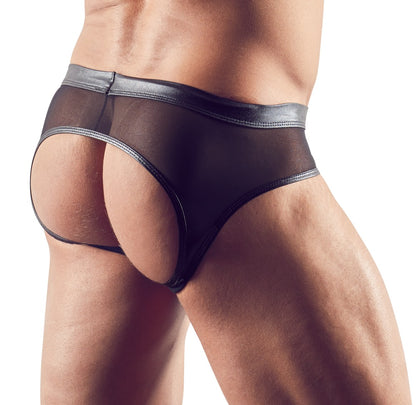 SVENJOYMENT Herren-Slip po-frei, semitransparent