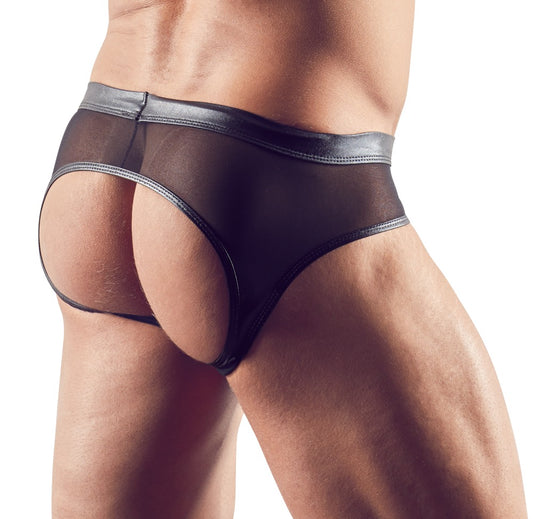 SVENJOYMENT Herren-Slip po-frei, semitransparent