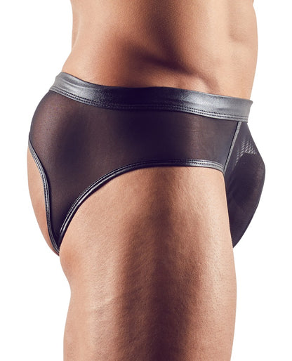 SVENJOYMENT Herren-Slip po-frei, semitransparent