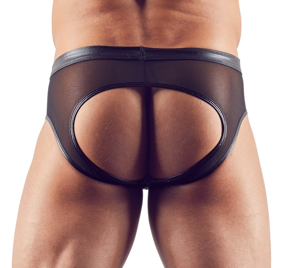 SVENJOYMENT Herren-Slip po-frei, semitransparent