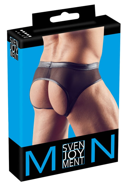 SVENJOYMENT Herren-Slip po-frei, semitransparent
