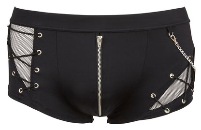 SVENJOYMENT Herren-Pants mit Fishnet und Zip