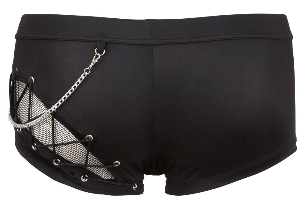 SVENJOYMENT Herren-Pants mit Fishnet und Zip
