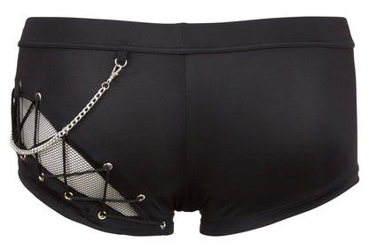SVENJOYMENT Herren-Pants mit Fishnet und Zip