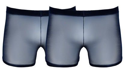 SVENJOYMENT Herren-Pants transparent in Blau, 2er-Pack