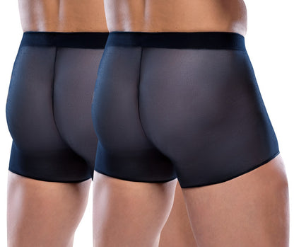 SVENJOYMENT Herren-Pants transparent in Blau, 2er-Pack