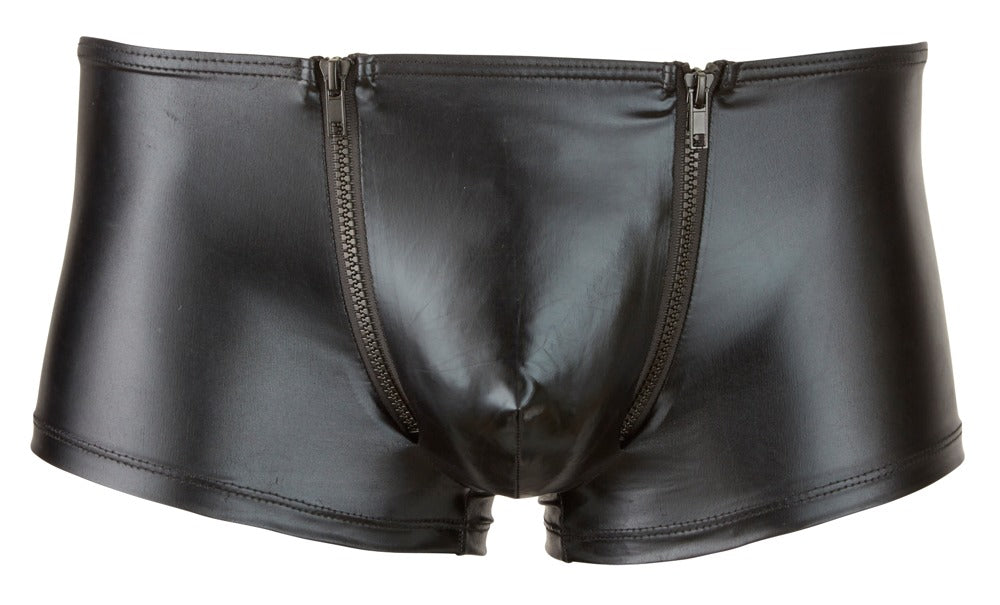 SVENJOYMENT Herren-Pants hochglänzend mit Zip