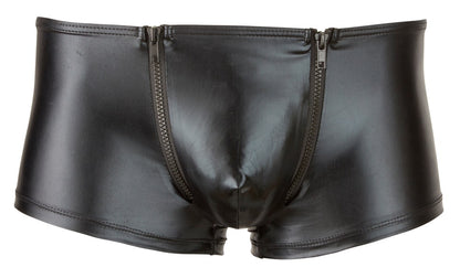 SVENJOYMENT Herren-Pants hochglänzend mit Zip