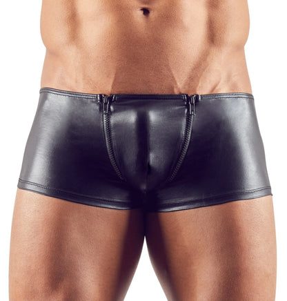 SVENJOYMENT Herren-Pants hochglänzend mit Zip