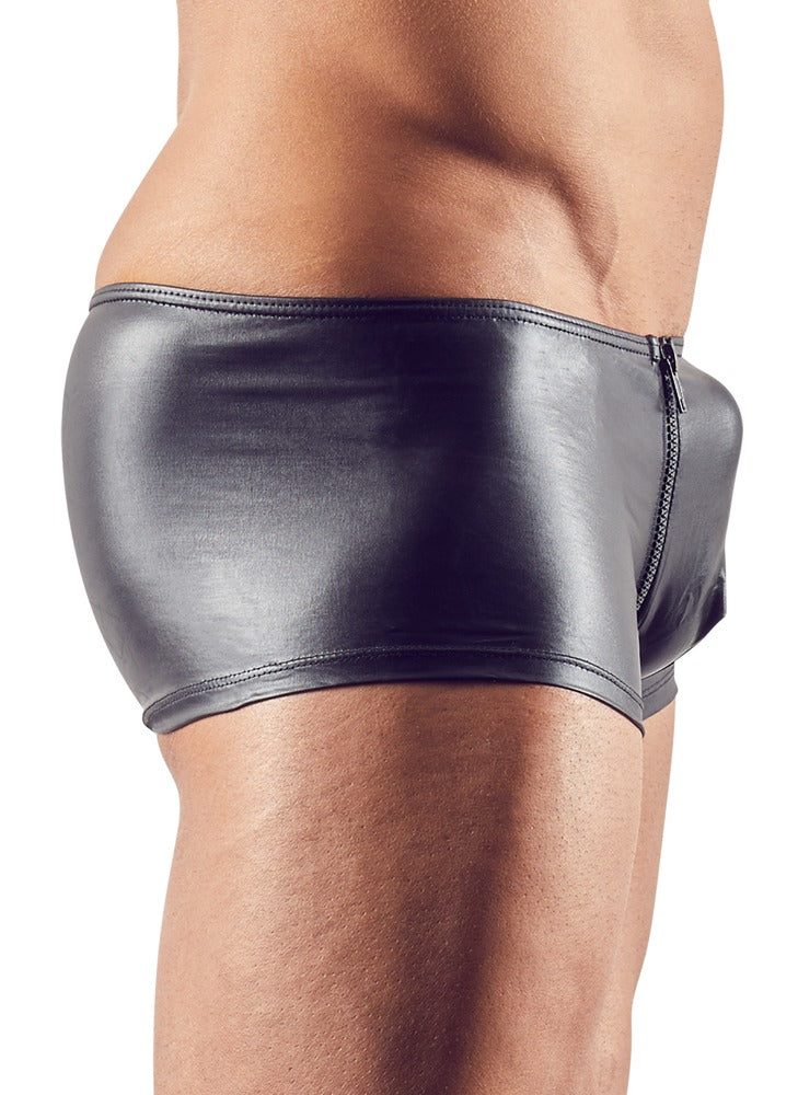 SVENJOYMENT Herren-Pants hochglänzend mit Zip