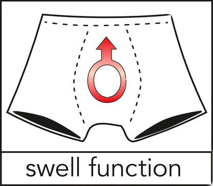 SVENJOYMENT Herren-Pants transparent mit Swell-Funktion