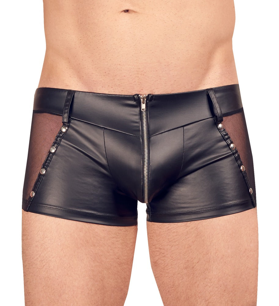 SVENJOYMENT Herren-Pants mit Netz und Nieten