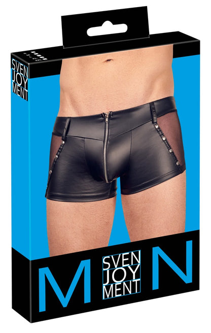 SVENJOYMENT Herren-Pants mit Netz und Nieten