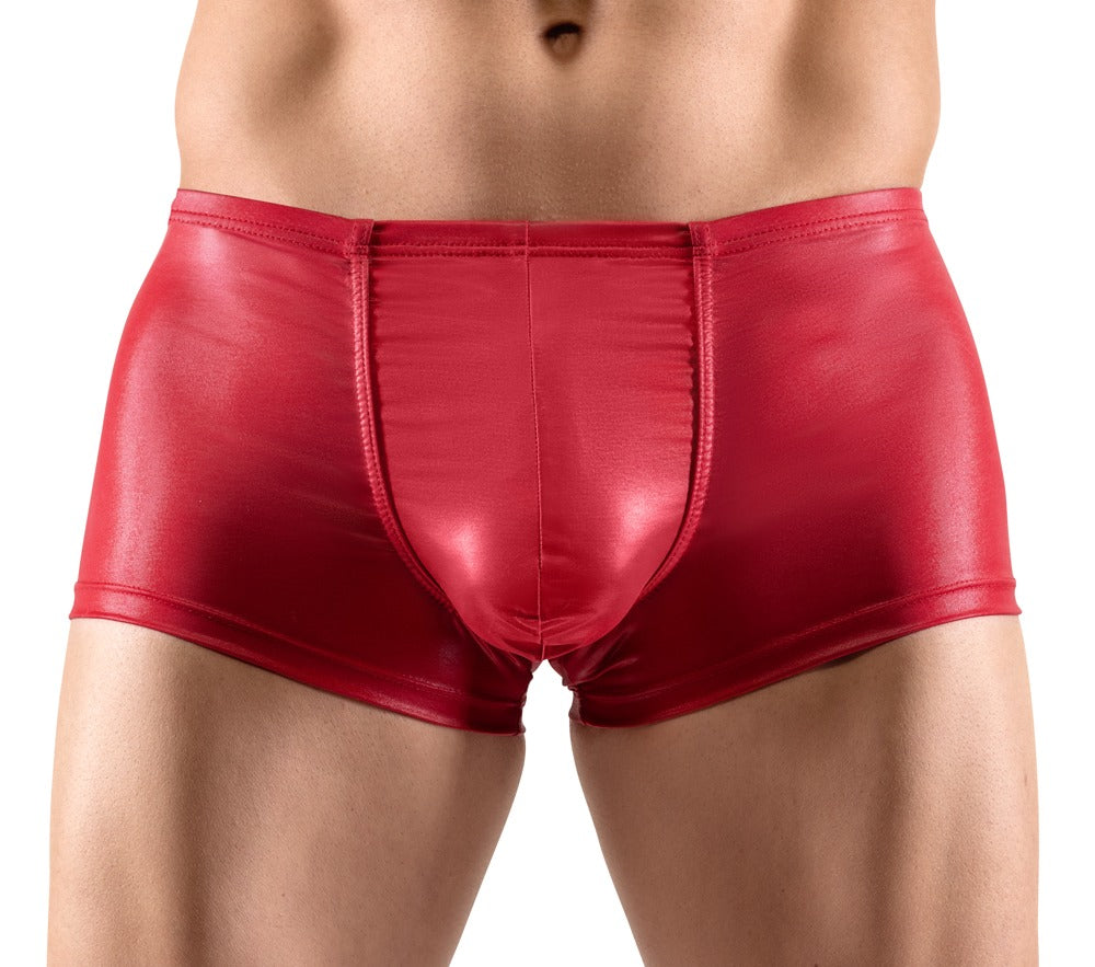 SVENJOYMENT Herren-Pants im roten Glanzlook