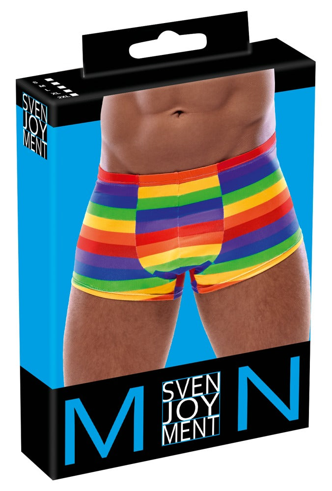 SVENJOYMENT Herren-Pants im Regenbogen-Look