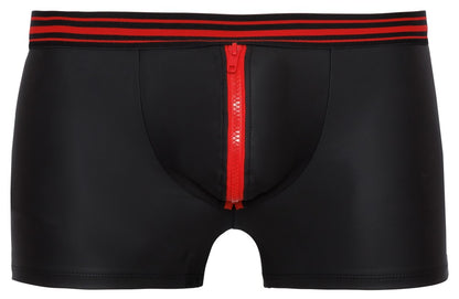 SVENJOYMENT Herren-Pants im Mattlook mit rotem Zip