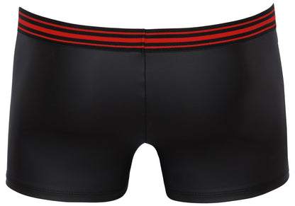 SVENJOYMENT Herren-Pants im Mattlook mit rotem Zip