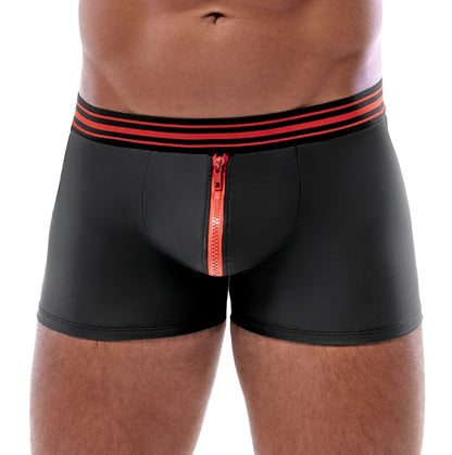 SVENJOYMENT Herren-Pants im Mattlook mit rotem Zip