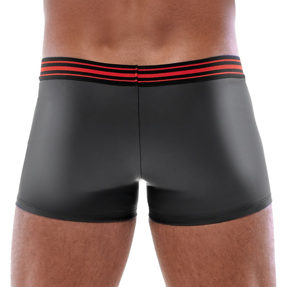 SVENJOYMENT Herren-Pants im Mattlook mit rotem Zip