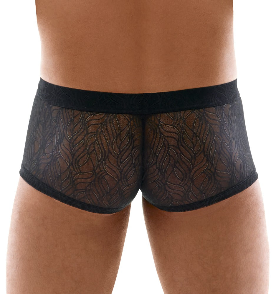 SVENJOYMENT Herren-Pants aus Spitze, transparent