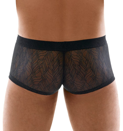 SVENJOYMENT Herren-Pants aus Spitze, transparent