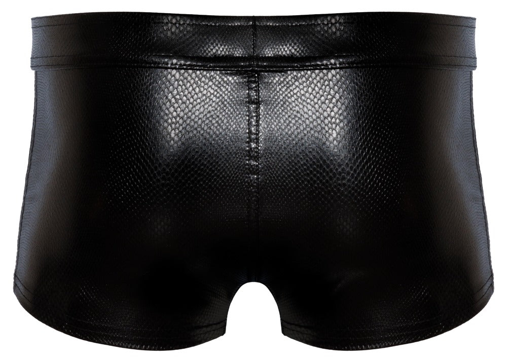 NOIR Herren-Pants in Schlangenhaut-Optik