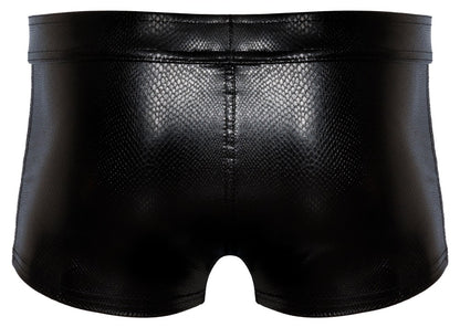 NOIR Herren-Pants in Schlangenhaut-Optik