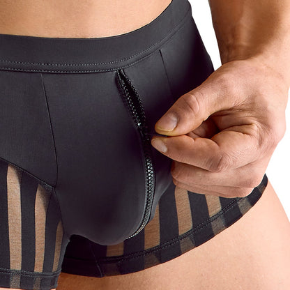 SVENJOYMENT Herren-Pants mit Streifen-Einsätzen