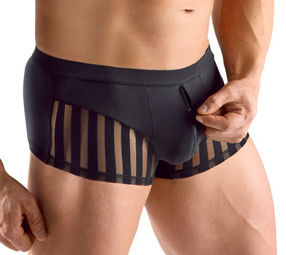 SVENJOYMENT Herren-Pants mit Streifen-Einsätzen