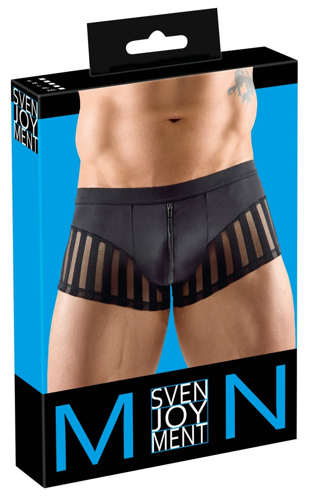 SVENJOYMENT Herren-Pants mit Streifen-Einsätzen