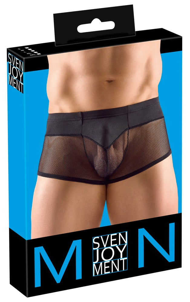 SVENJOYMENT Herren-Pants im Mikrofaser-Netz-Mix