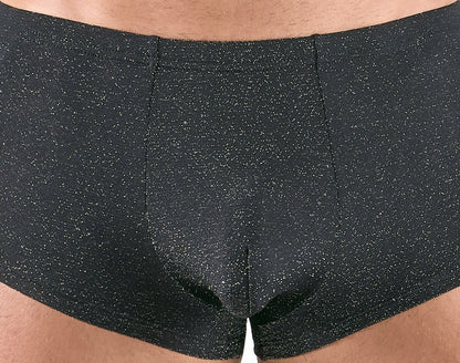 SVENJOYMENT Herren-Pants im Silber-Lurex-Look