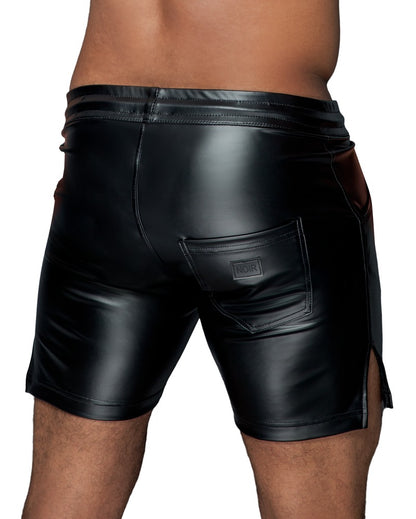 NOIR Herren-Shorts im Powerwetlook