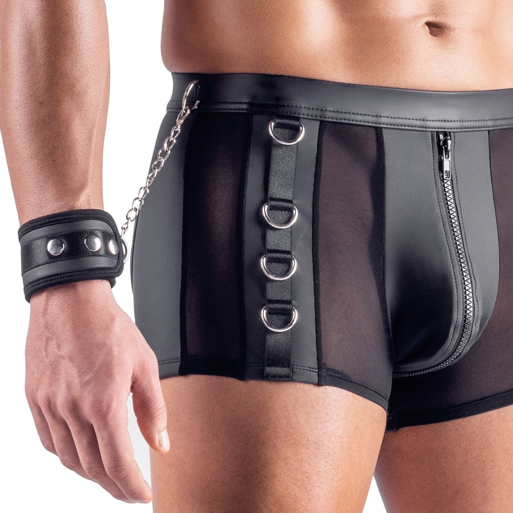 SVENJOYMENT Herren-Pants po-frei mit Soft-Handfesseln