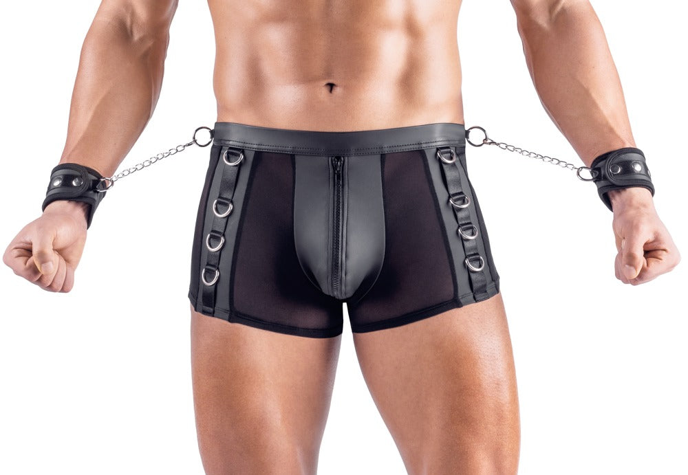 SVENJOYMENT Herren-Pants po-frei mit Soft-Handfesseln