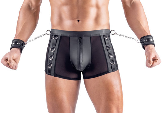 SVENJOYMENT Herren-Pants po-frei mit Soft-Handfesseln