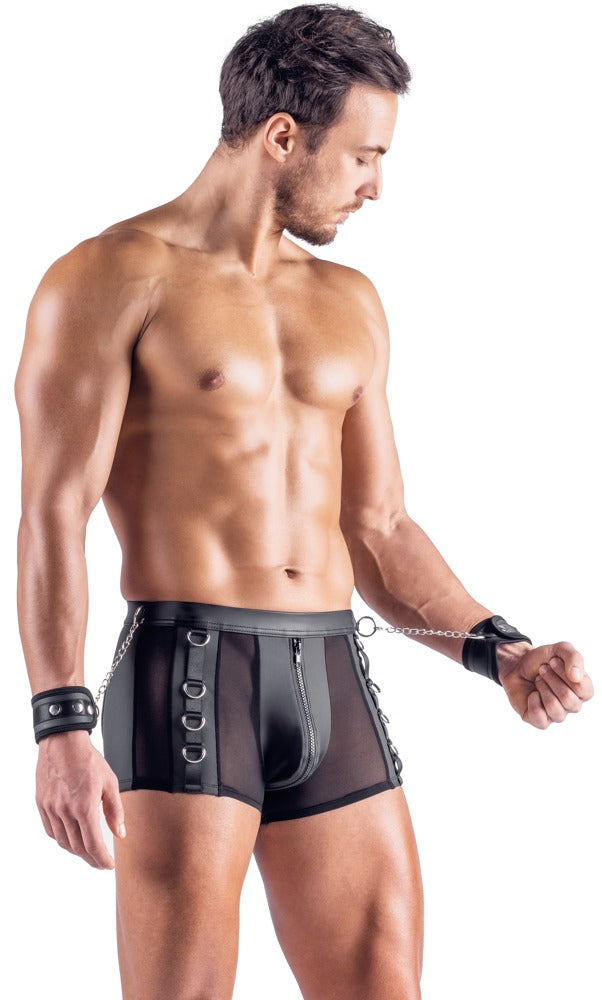 SVENJOYMENT Herren-Pants po-frei mit Soft-Handfesseln