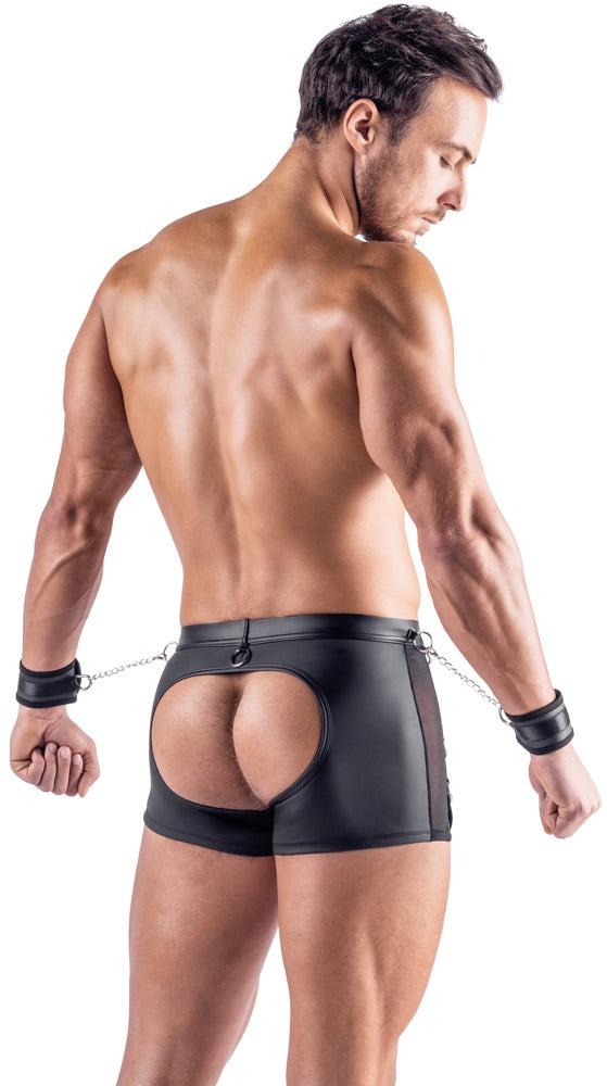 SVENJOYMENT Herren-Pants po-frei mit Soft-Handfesseln