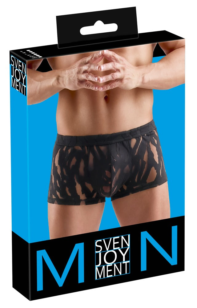 SVENJOYMENT Herren-Pants in Ausbrenner-Optik