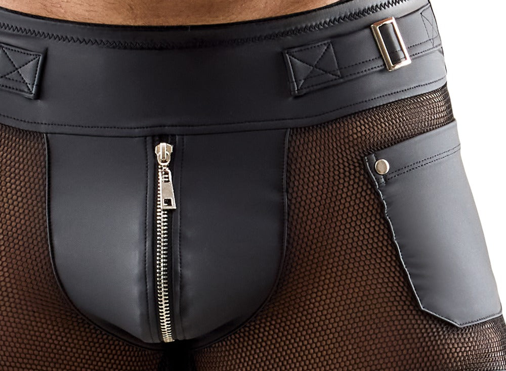SVENJOYMENT Herren-Pants mit Netz-Einsätzen und Taschen