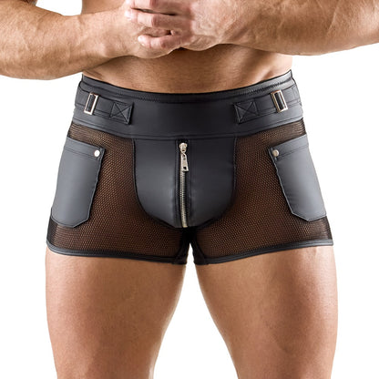 SVENJOYMENT Herren-Pants mit Netz-Einsätzen und Taschen