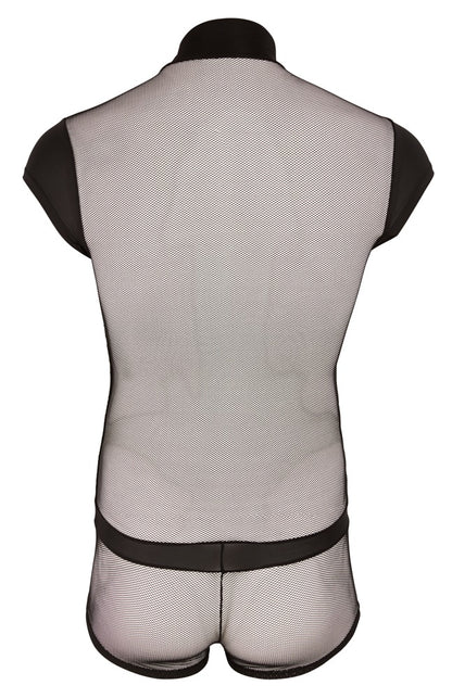 SVENJOYMENT Herren-Body in Harness-Optik mit Zip