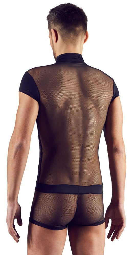 SVENJOYMENT Herren-Body in Harness-Optik mit Zip