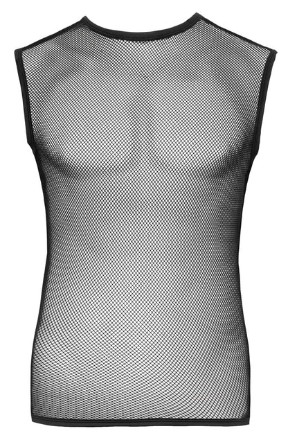 SVENJOYMENT Herren-Netzshirt aus grobem Netz