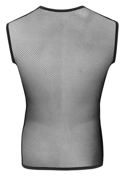SVENJOYMENT Herren-Netzshirt aus grobem Netz