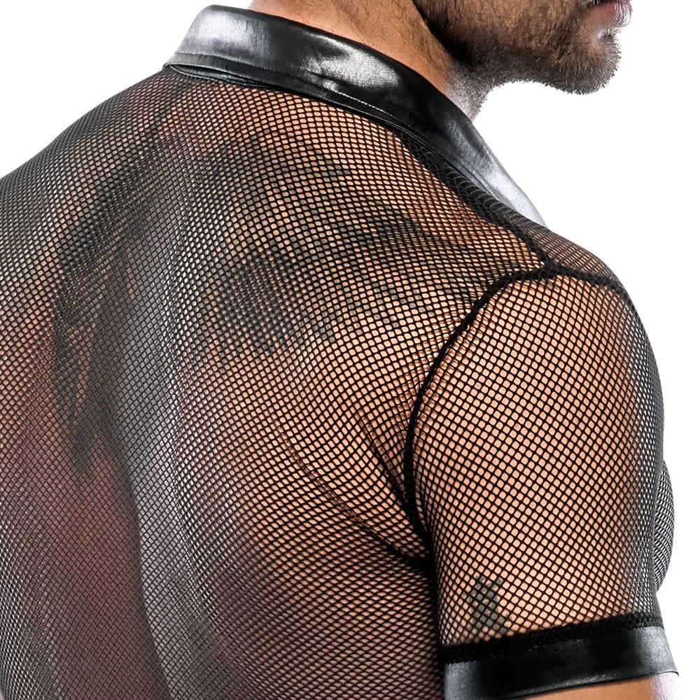 SVENJOYMENT Herren-Shirt mit Polokragen